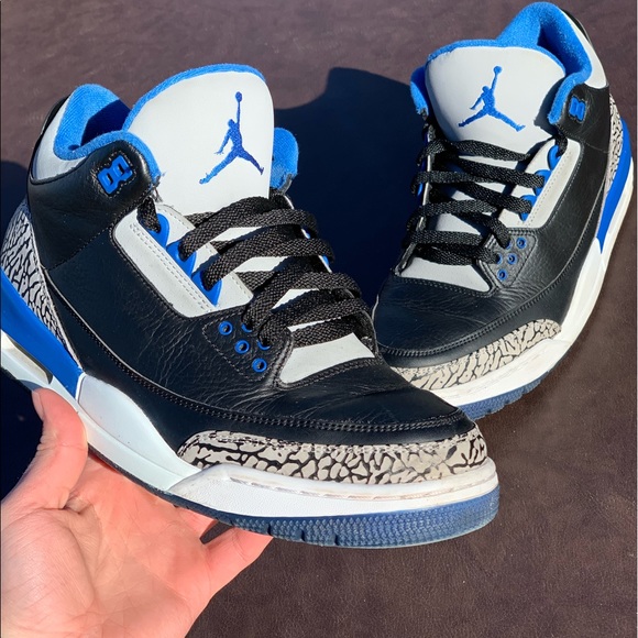 Jordan sportblue 3s - Picture 1 of 3